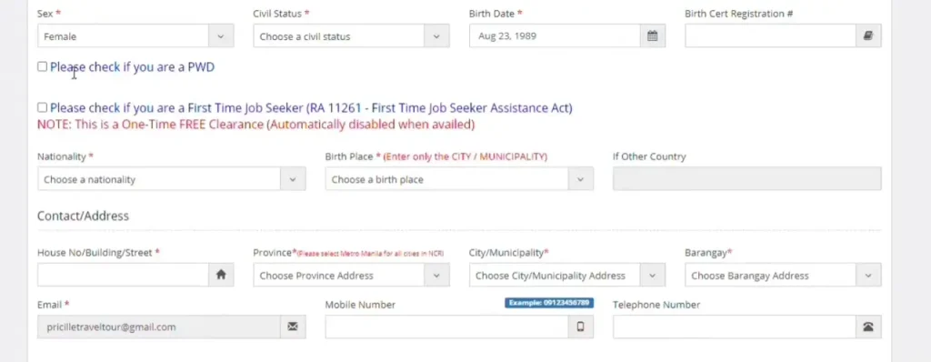 National Police Clearance - Police Clearance Online 2025 (Updated) 4 complete-your-profile